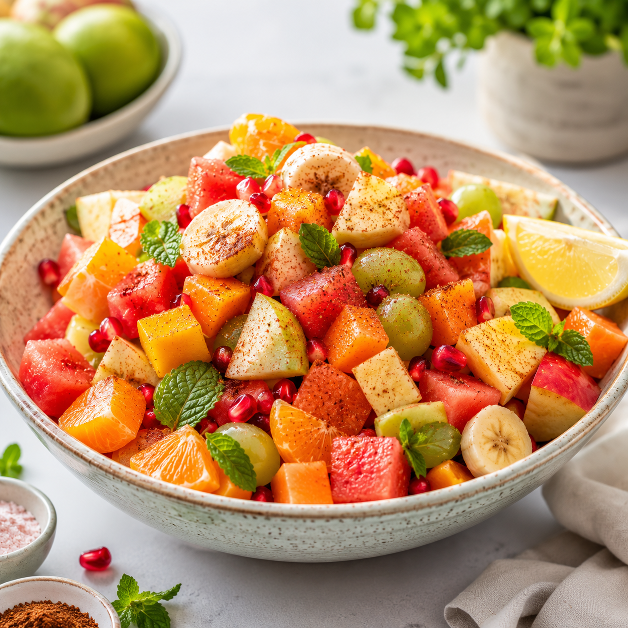 colourful fruit bowl